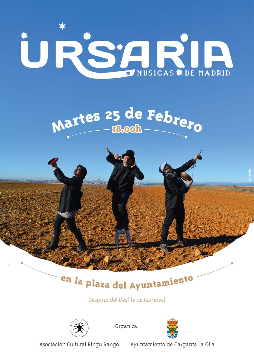 Martes 25FEB 18:00h- #GargantaLaOlla #Carnaval2020