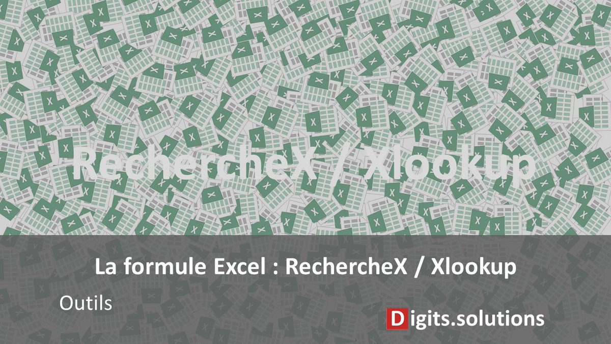 💪Nouvelle formule Excel pour gagner en efficacité🚀: RechercheX ou Xlookup en anglais!
Elle remplace les fonctions RechercheV / Vlookup et RechercheH / Hlookup❌
<a href="/MicrosoftLux/">Microsoft Luxembourg</a> #Excel #entreprise #business #xlookup #MicrosoftExcel 
digits.solutions/outils/formule…