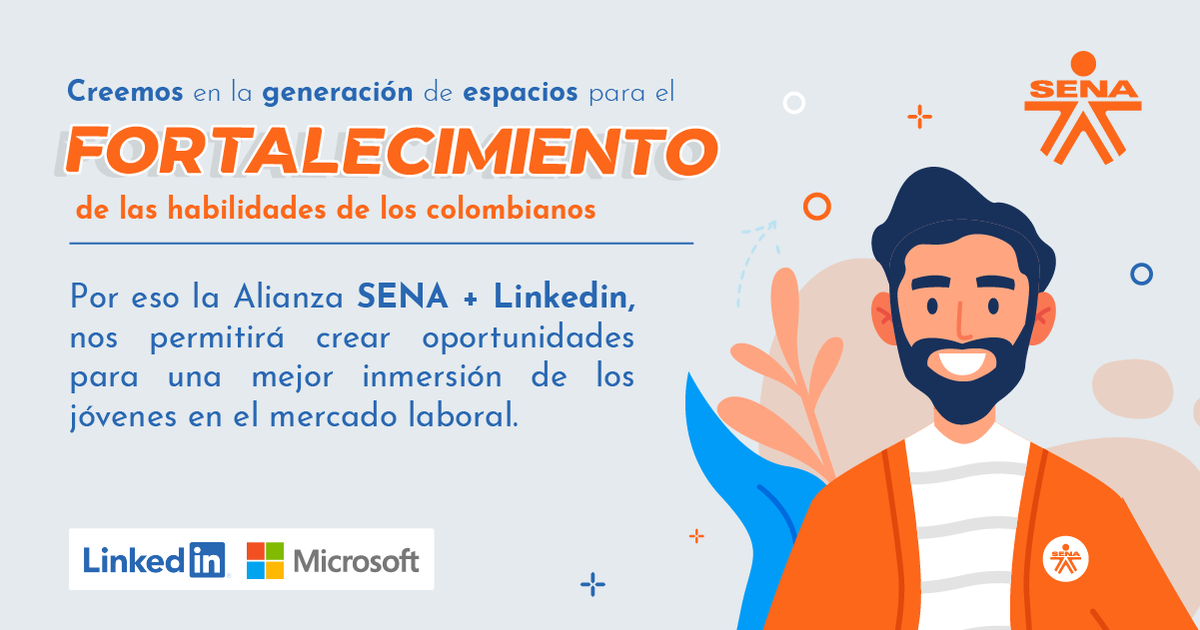 hernanfuentes's tweet photo. #SENAEsFormación | Los cursos disponibles en la plataforma @LinkedIn están enfocados en la preparación de colombianos 🤓 para la economía digital y la #4Revolución Industrial, creando oportunidades profesionales para la fuerza laboral del país. 🇨🇴¡Vamos! https://t.co/MEw7xGV8DQ