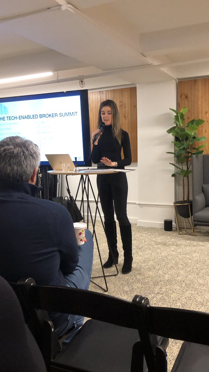 SwrightArch's tweet image. @WomenInPropTech @nikki G kicking it off.  #powerfulwomen #nycdevelopment.