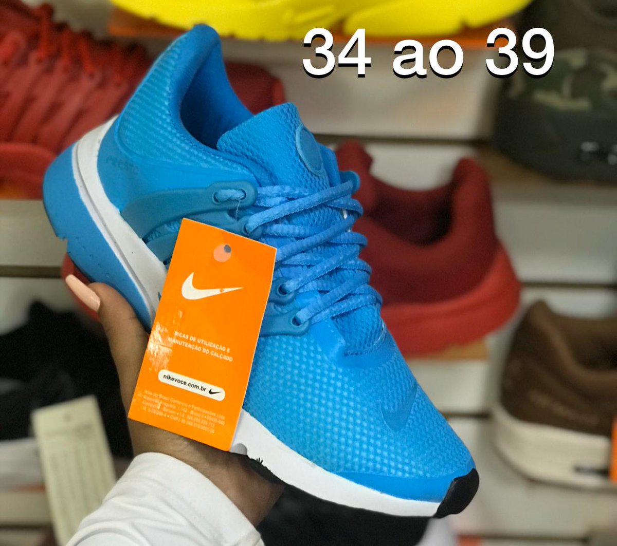 _jumachado3's tweet photo. NIKE PRESTO 
120,00💲
PEDIDOS ATÉ 15/02 
995258763📲
ACEITAMOS CARTÕES 💳 https://t.co/YP7n4fl6C0
