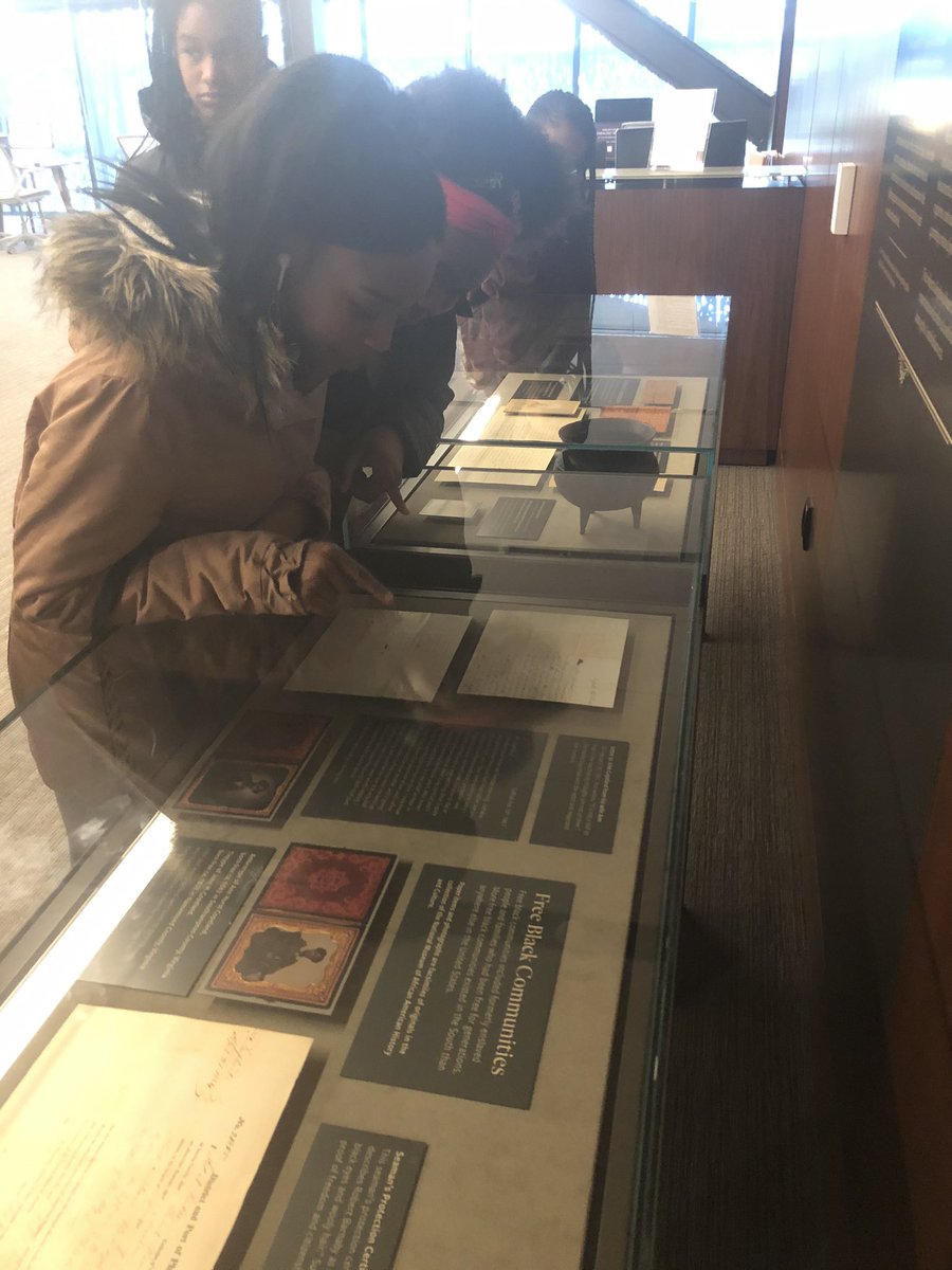 AchievementPrep's tweet photo. It’s #BlackHistoryMonth and we would like to give a huge shoutout to @NMAAHC for hosting our #APrepMS scholars this week! Having a safe place where they can explore and learn about their history means the world to our #APrepCommujity! Thank you! #BHM2020 #APrepFieldTrip https://t.co/H0OfWgxD9U