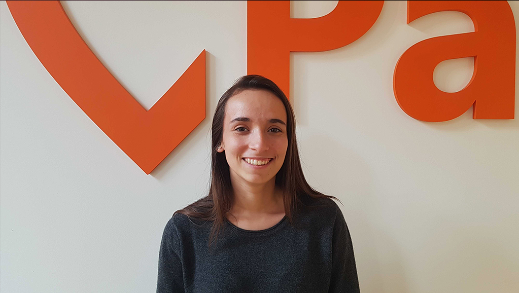 ParclickItalia's tweet photo. Samantha si unisce al nostro dipartimento di Business Development! 
È nata in Belgio, le piace giocare a calcio⚽️e il suo film preferito è The Hunger Games. 
Benvenuta Samantha! 🥳
#welcome #12febbraio https://t.co/BsRpGKl9LC