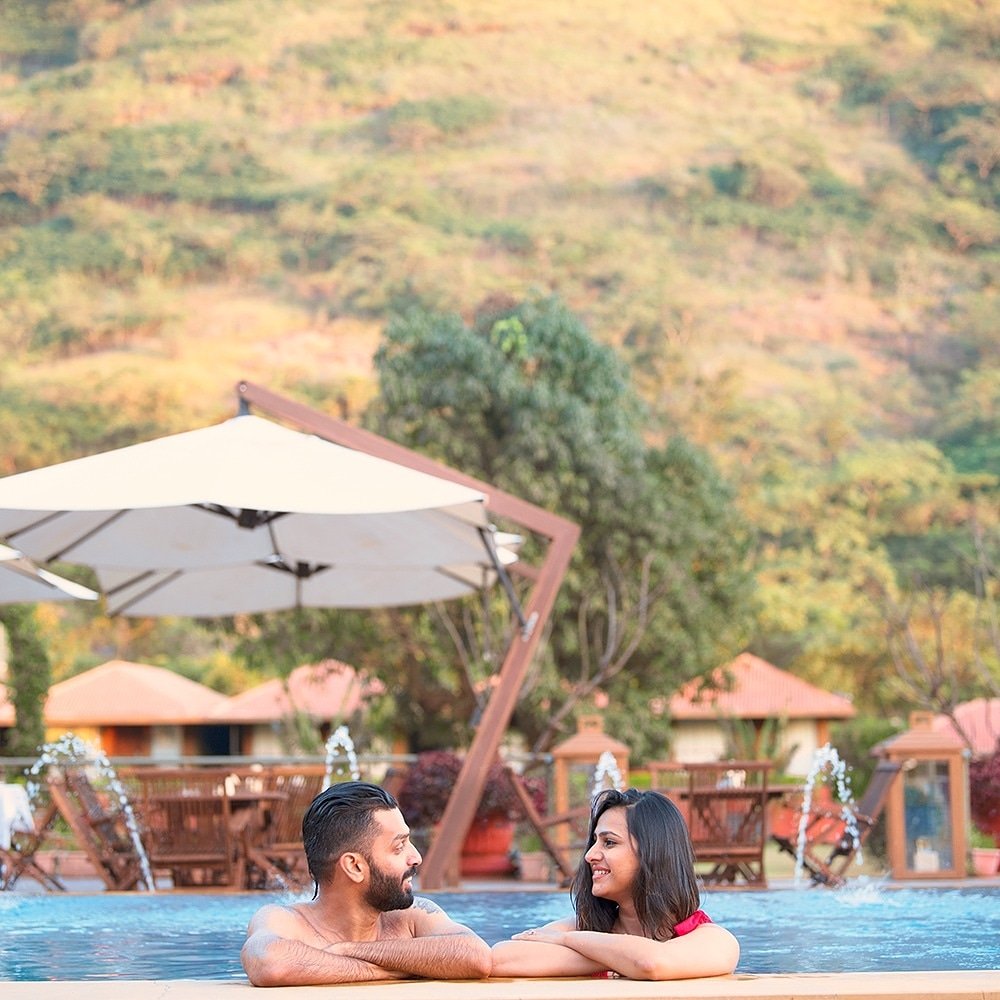 Swim into a romantic getaway in the lush wilderness of Lonavala. Call or DM us for more.
.
.
.
#cutofftoconnect #militarythemedresort #poolside  #DATAResort #glamping #nature #adventure #luxuryresort #lonavala #beautifuldestinations #hiddengem #getaway #pooltime #nature