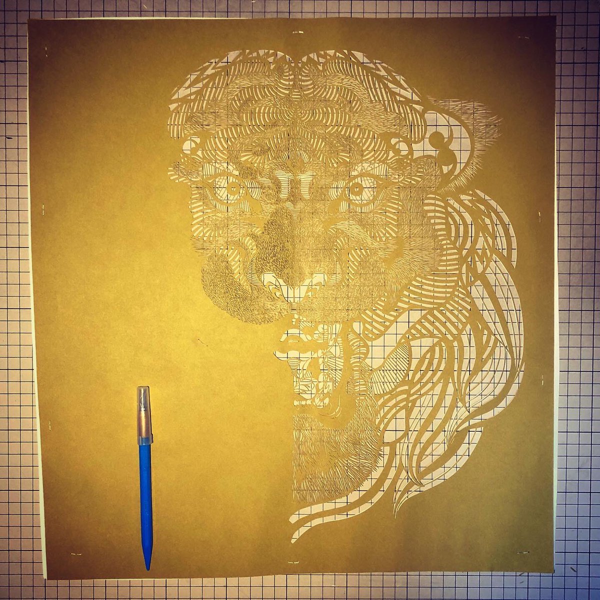 🐅🐅🐅
進捗

Today's papercuttingwork.
If you want to see the completed form of this work, please follow me.

#art #papercuttingart #切り絵 #illustration #イラスト #artist #artwork #japan #photo #photooftheday #photography  #虎 #トラ #tiger 