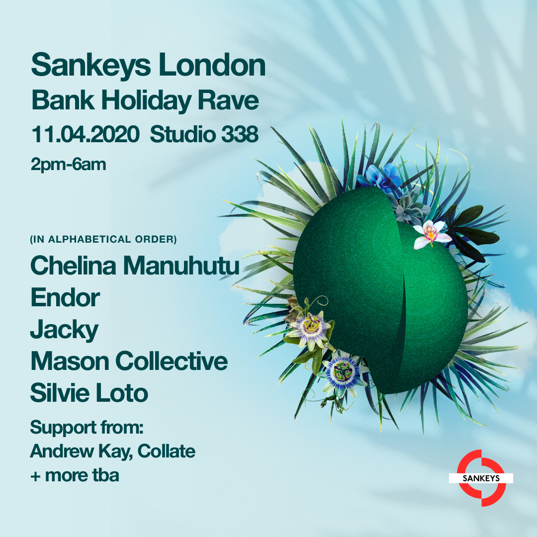 Missed out on pre-sale? GENERAL TIER LIVE! 🙏🏼

As this is our first LDN day &amp; night party of the year we expect this to sell out extremely quickly so don't wait!

Gather your day and night party crew and get your tickets, early birds were gone in 3 mins > bit.ly/SankBankHol