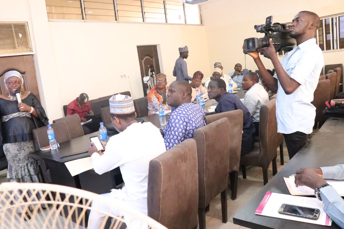 TOT Science communication facilitators for Faculty of Agriculture,NSUK.
# Communicating scientific innovations
by Dr.Mrs. Rose Gidado <a href="/roxydado/">Rose</a>
Country Coordinator 
<a href="/OFABnigeria/">OFAB Nigeria</a>.

<a href="/ISDEVCOM_NSUK/">ISDEVCOM NSUK</a> <a href="/ScidevNet/">SciDev.Net</a> <a href="/scienceAfrica/">Science With Africa</a>