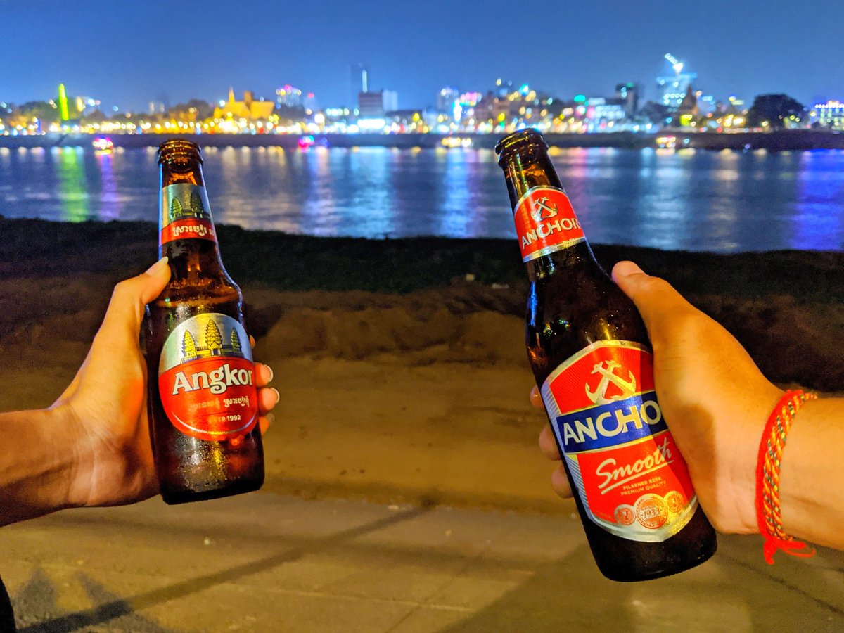 KayasethV's tweet image. Two tastes 
#Angkor #Anchor