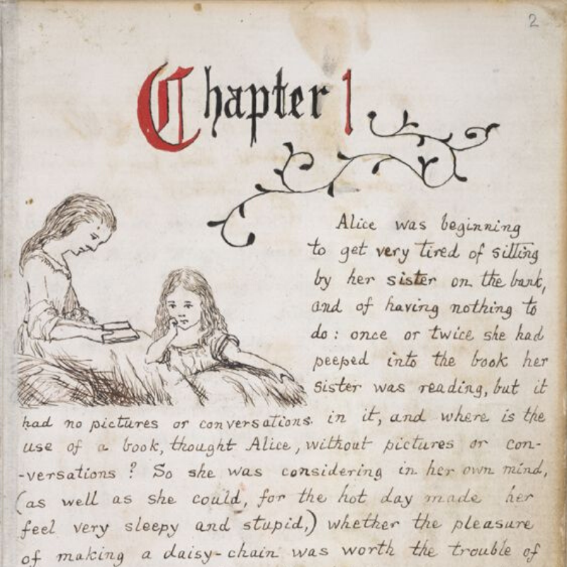 OperaKidsCanada's tweet photo. 1/2
DYK: #AliceinWonderland began as a story created by #LewisCarroll for daughters of a friend, in 1862. Alice, the middle daughter, begged Lewis to write the story down. These are images from that book.
#opera #singing #choir #CCOC1920 #CCOCAlice https://t.co/kTsnk2mjI6