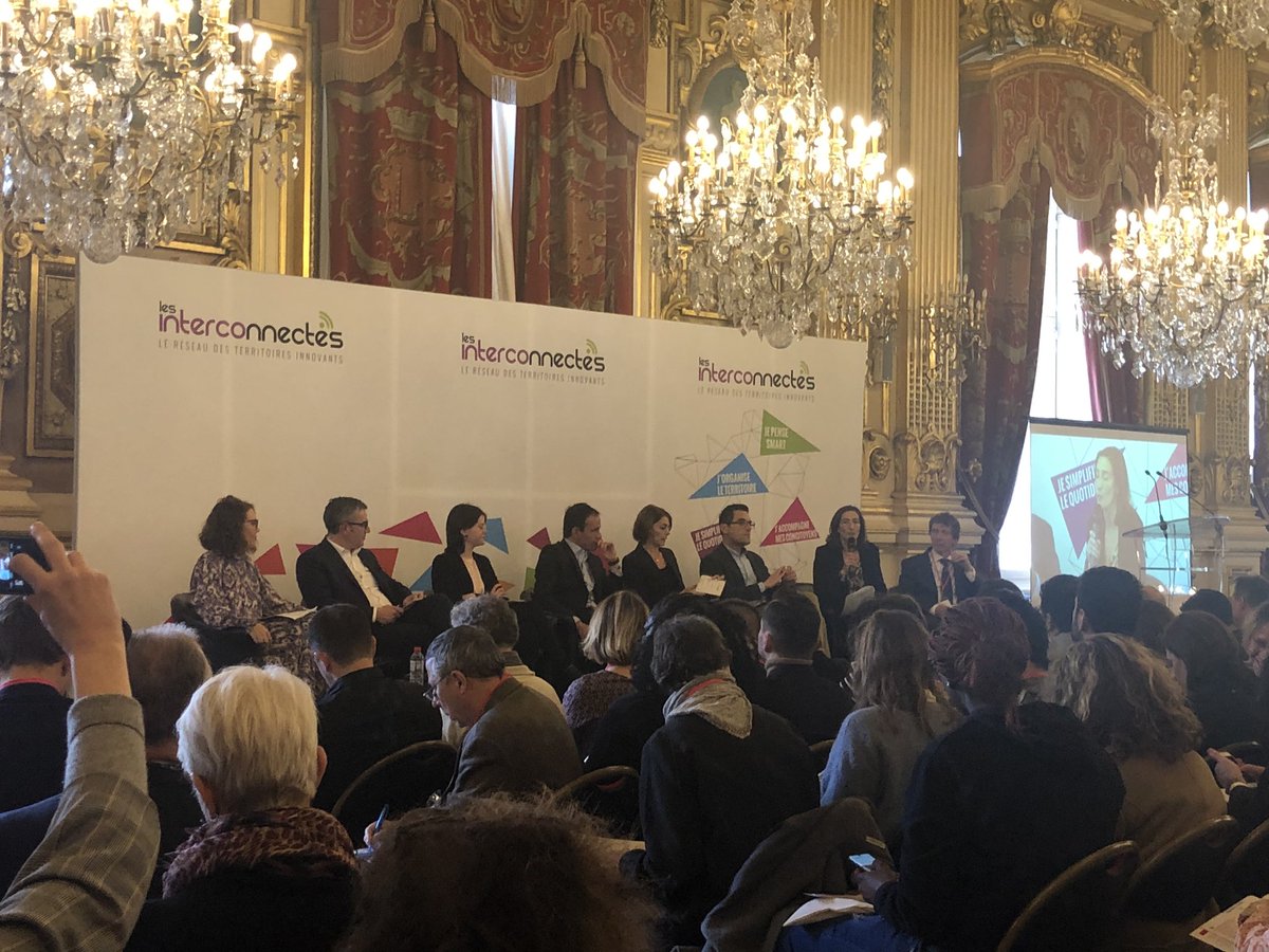 Le réseau des territoires innovants en action avec @gfi_world et les <a href="/INTERCOnnectes/">Les INTERCOnnectés</a> à Lyon ainsi que <a href="/CarlosMorenoFr/">Pr Carlos Moreno | IAE-Paris Sorbonne</a> et notre ministre <a href="/cedric_o/">Cédric O</a>