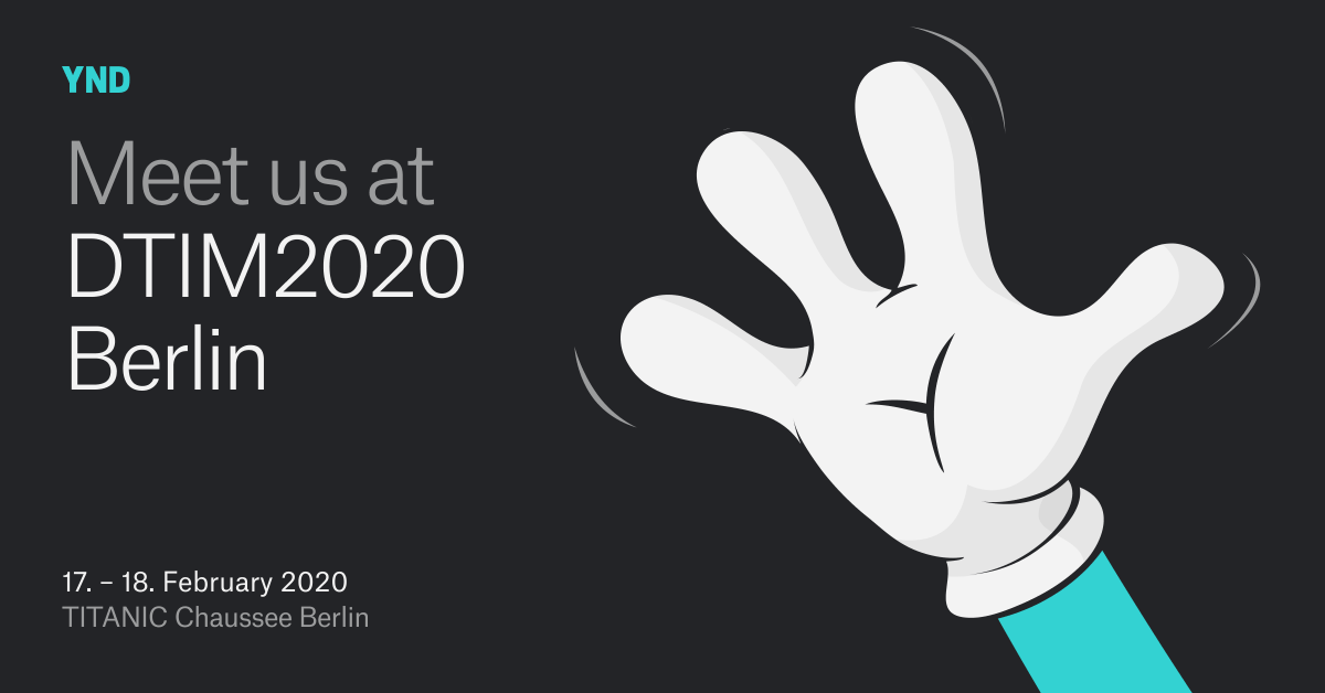 Less than one week left until #DTIM Berlin 2020, 17-18 February! Come by our booth to have a chat with our experts Rene and Matthias about #CorporateInnovation, #MVPbuilding and #AgileProductDevelopment