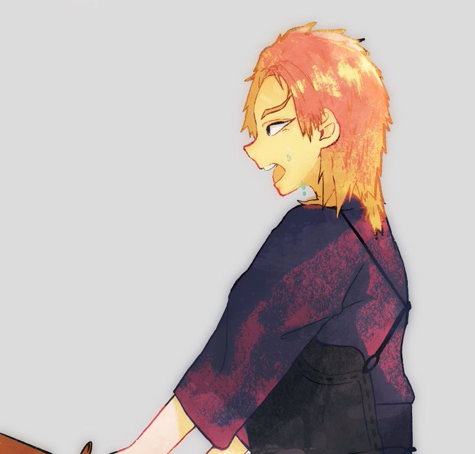 メイさんがTwitterに投稿した錆兎(鬼滅の刃)のイラスト。