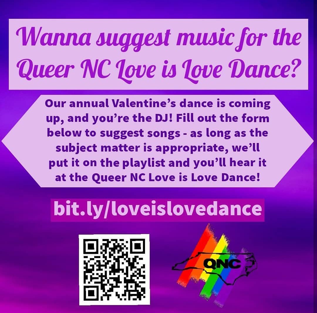 We are two days away from our annual love is love dance and we are so excited! It's going to be a blast!