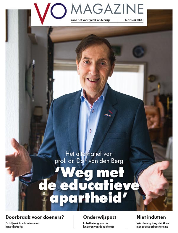 Prof. Dr. Dolf van den Berg pleit in het nieuwe VO-magazine voor ontwikkelingsgericht onderwijs. “Kinderen zijn niet gelijk, ze leven niet gelijk en ze leren niet gelijk. Iedereen beaamt dat, en toch gaan we weer gewoon klassikaal lesgeven.” vo-raad.nl/system/downloa… #onderwijs