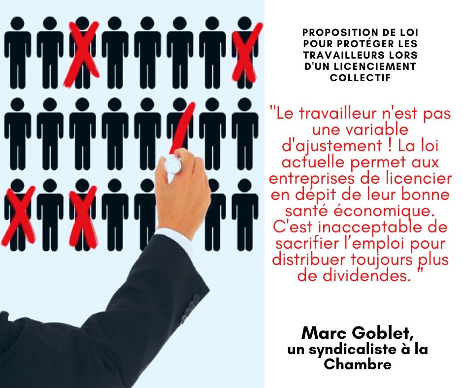 En #affairessociales, je présente la proposition de loi pour protéger mieux les travailleurs lors d’un licenciement collectif. Aujourd’hui, les travailleurs et leurs familles ne peuvent se contenter de paroles et d’indignations : ils ont besoin d’actes ! <a href="/pslachambre/">Le PS de la Chambre</a>  <a href="/PSofficiel/">Parti Socialiste</a>