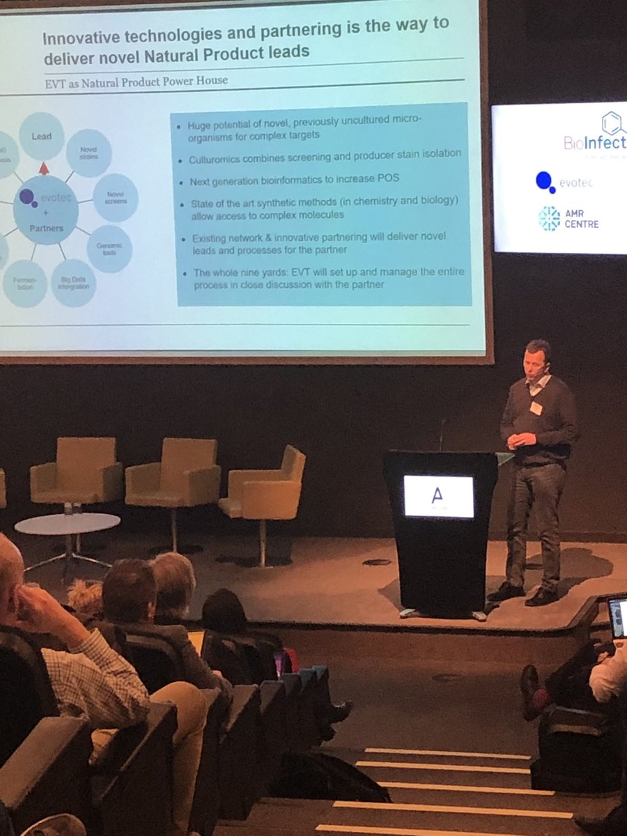 bionowevents's tweet photo. #BioInfect2020 Jens Glaeser @Evotec #Innovative #Technologies and #Partnering is the way to deliver novel Natural #Product leads  @Bionow https://t.co/zf32B7c9IK