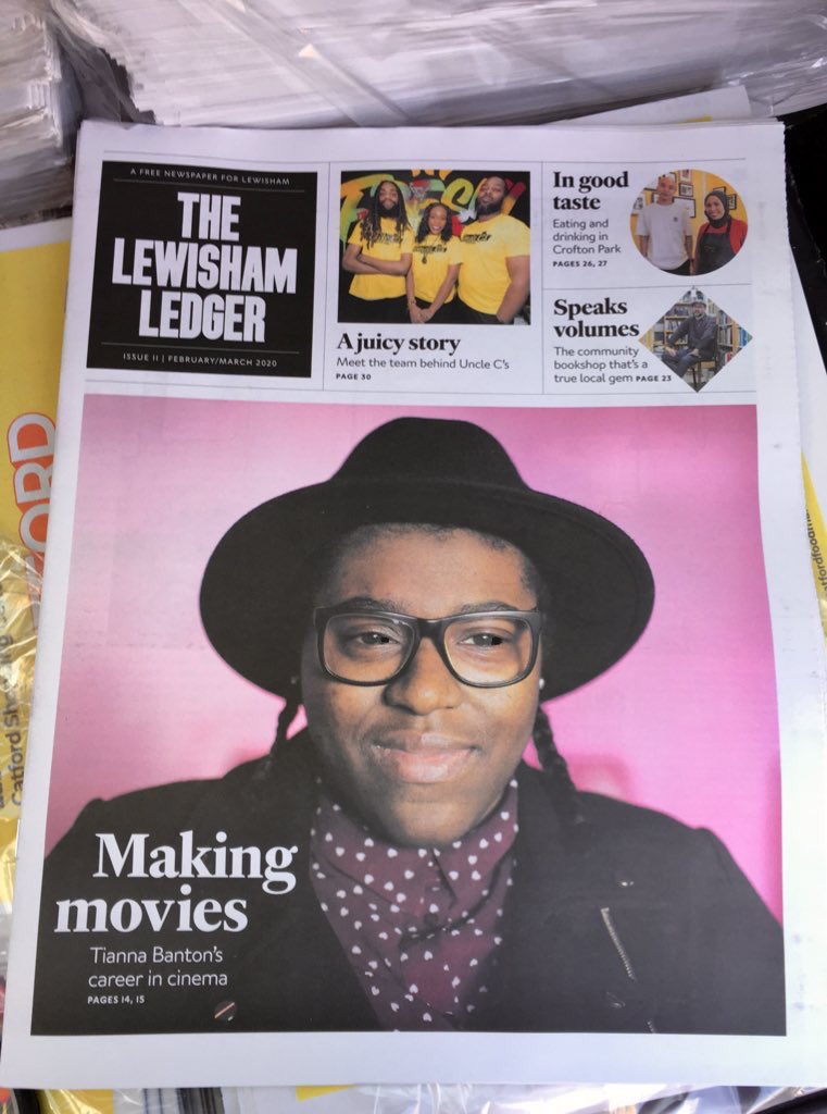 Copies of our February/March issue are now in stock at Vanilla’s Coffee, Brookbank Dry Cleaners, <a href="/SunflowerSE4/">TheSunflowerCentre</a> <a href="/no50friendly/">No50 Friendly Street</a> and <a href="/TBMPub/">The Brookmill</a>! #Brockley #StJohns #SE4 #SE8 #newissue #outtoday #hotoffthepress #readallaboutit