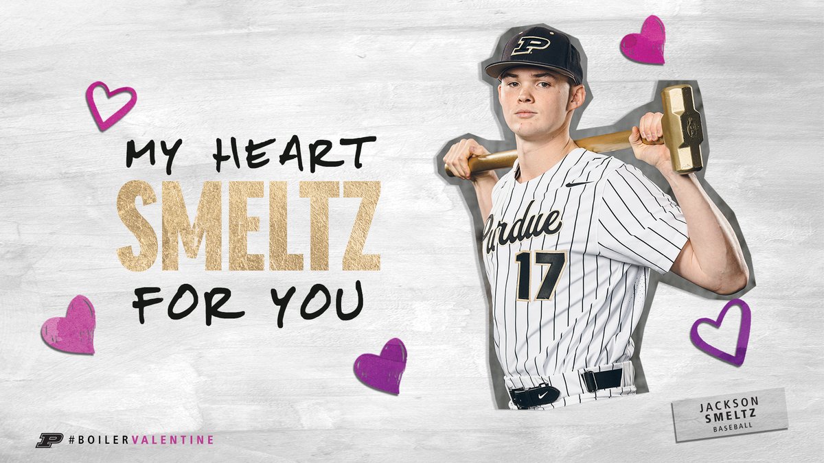 PurdueSports's tweet photo. 𝕎𝕚𝕝𝕝 𝕪𝕠𝕦 𝕓𝕖 𝕠𝕦𝕣 𝕍𝕒𝕝𝕖𝕟𝕥𝕚𝕟𝕖?

Get your #BoilerValentines here ➡ https://t.co/Fv4cZhqgDq 

🚂 @PurdueBaseball
💛 @PurdueSoccer
🚂 @PurdueWBB
💛 @PurdueWrestling https://t.co/rJFjDkMPVi