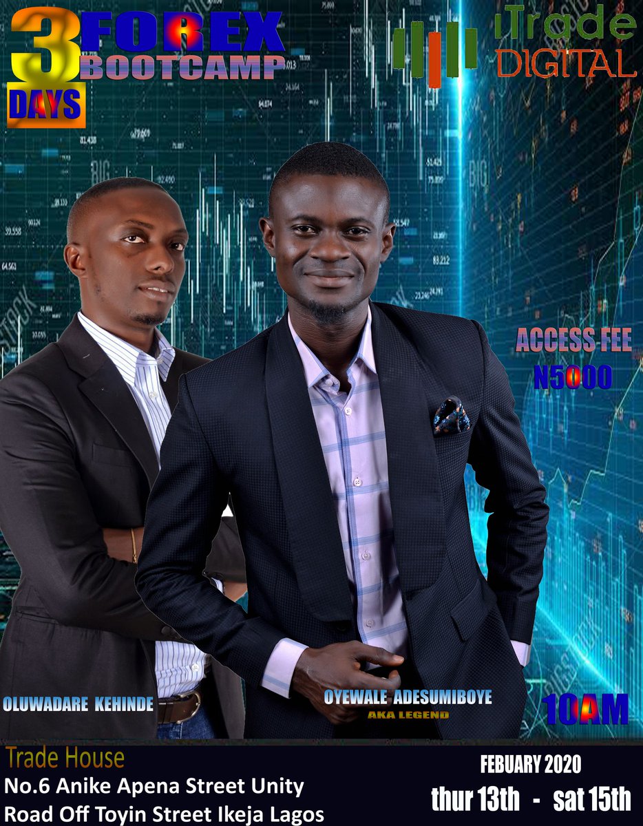 ItradeDigital's tweet photo. Are you a forex trader and you have not been making profit since you started. Worry no more as Legend and Dare will show you on how to make real profit with volatile index. Dm if you're interested with your number for reservation 
#Davido  #Lagos #ImpeachBarrNow 
#ShootYourShot https://t.co/q2DcDbp8nH