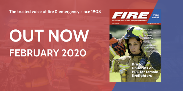 FIRE_Editor's tweet photo. February 2020 issue of FIRE magazine is OUT NOW.
View your digital copy here https://t.co/dbKxSI1LLB
Haven’t subscribed yet? Subscribe from just £36 per year https://t.co/i1kXPl2YD8
This month's focus: PPE
#999family #FIRE https://t.co/9Ub9lBfNRU