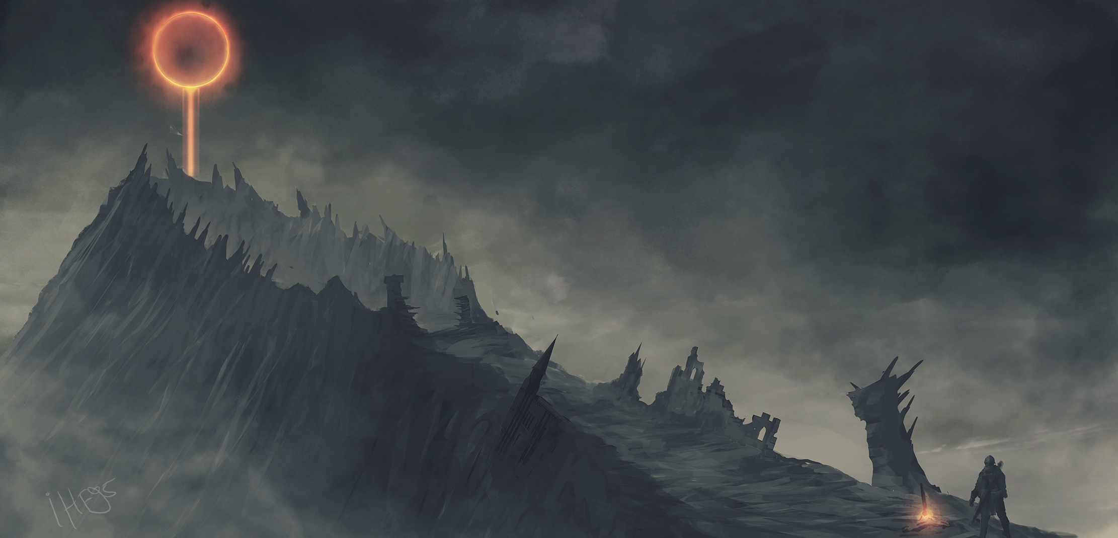Ipan Hf On Twitter Final Assignment Entry Kiln Of The First Flame Just Some Quick Painting Since I Didn T Include Complex Architectural Stuffs Darksouls Darksouls3 Https T Co Qojk4eali3