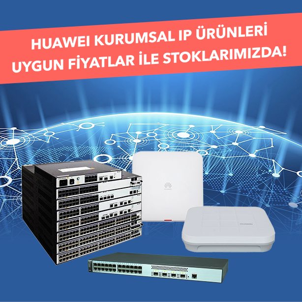 Huawei kurumsal network ürünleri rakipsiz fiyatlarla stoklarımızda!

#IT #BT #BilgiTeknolojileri #SatinAlma #TedarikZinciri #CIO #BilgiIslem