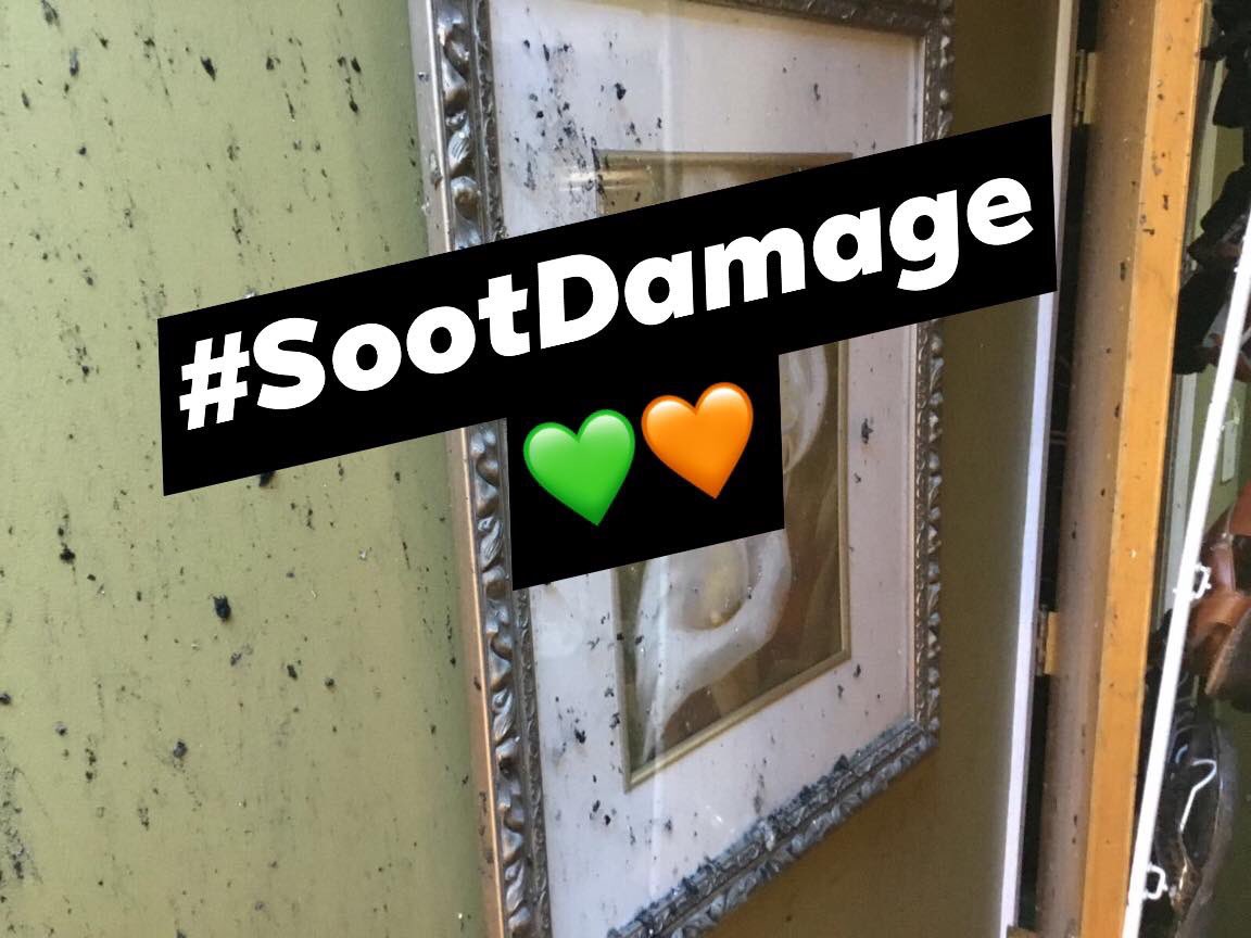 While fire damage itself is bad, the effects of the smoke could be worse. Leaving smoke and soot untreated can cause long term effects on your health and home. SERVPRO has the training and equipment needed to ensure your home and business are properly taken care of!  💚🧡