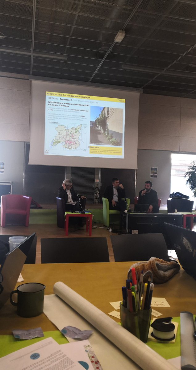 #Workshop 2020 de l'<a href="/IAURennes/">IAUR Rennes</a> toute cette semaine, 8ème édition sur la question du "Changement climatique : quelles solutions d'adaptation pour le territoire métropolitain ?" 🏘🌞🌳Définir une stratégie d'adaptation territoriale à l'horizon 2050🌍 #Rennes2 <a href="/Audiar_infos/">Audiar</a> #Rennes