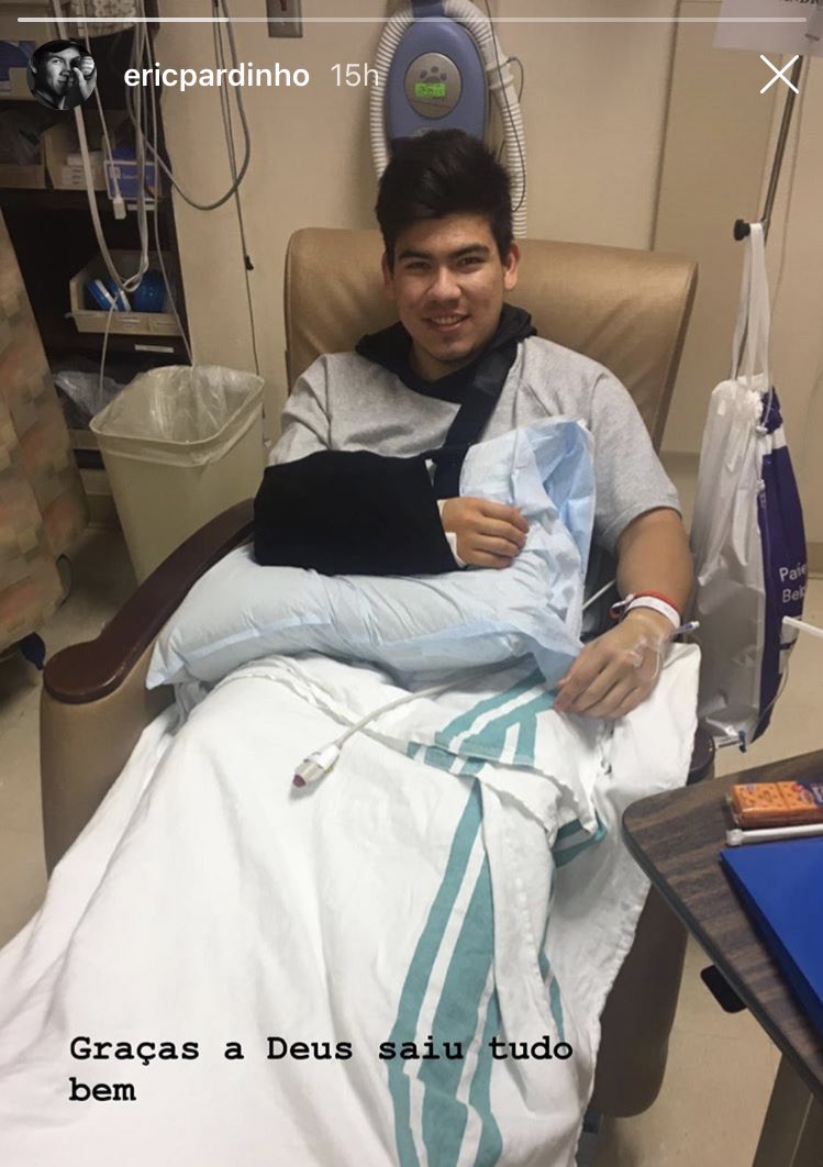 ericpardinho's tweet photo. Thanks for the @BlueJays fans and all baseball community for support and wishes! Everything went well at surgery! Now it’s get better and ready for 2021! I will be back soon!! 🙏🏽🙏🏽🙏🏽 https://t.co/ZBxskHm8bw
