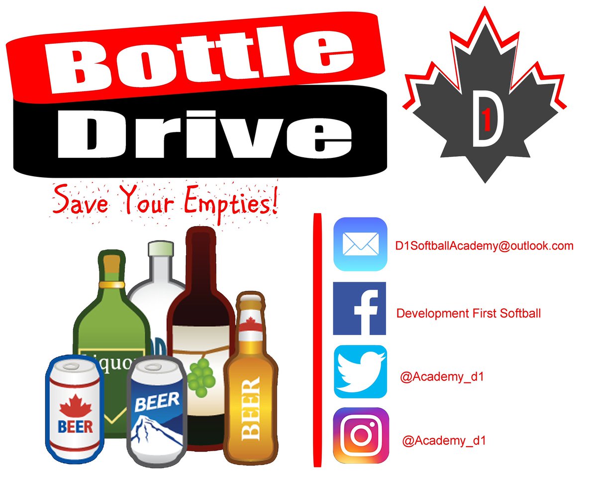 academy_d1's tweet photo. Our girls are headed to Florida for spring training in preparation for their upcoming softball seasons — if you have any empties you would be willing to donate in support of our athletes, please let us know! All donations are greatly appreciated! https://t.co/QHFrErI7Xu