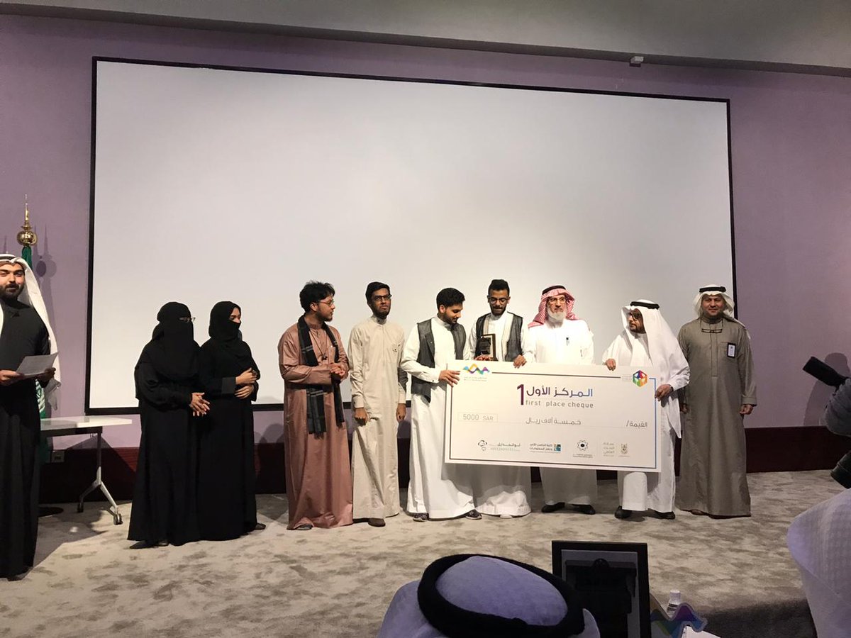 الآن 
ألف مبروك للفريق الفائز بمسابقة #أركيثون_الحي_النموذجين فريق حي الملاوي
أعضاء فريق حي الملاوي
ابراهيم قاضي (عمارة). عبدالرحمن حربي (عمارة). عبدالحميد فلمبان (عمارة). حسن الهندي (عمارة). عفاف علوان (ادارة اعمال). روان رمضاني (علوم حاسب).