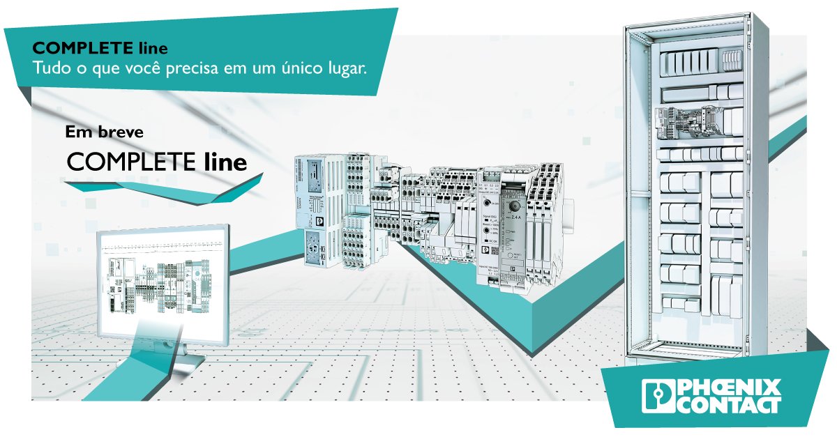 pxcbrasil's tweet image. Com a COMPLETE line da Phoenix Contact você tem tudo o que precisa em um único lugar! Aguarde as novidades ;)

#COMPLETEline #BuildWithConfidence #PhoenixContact