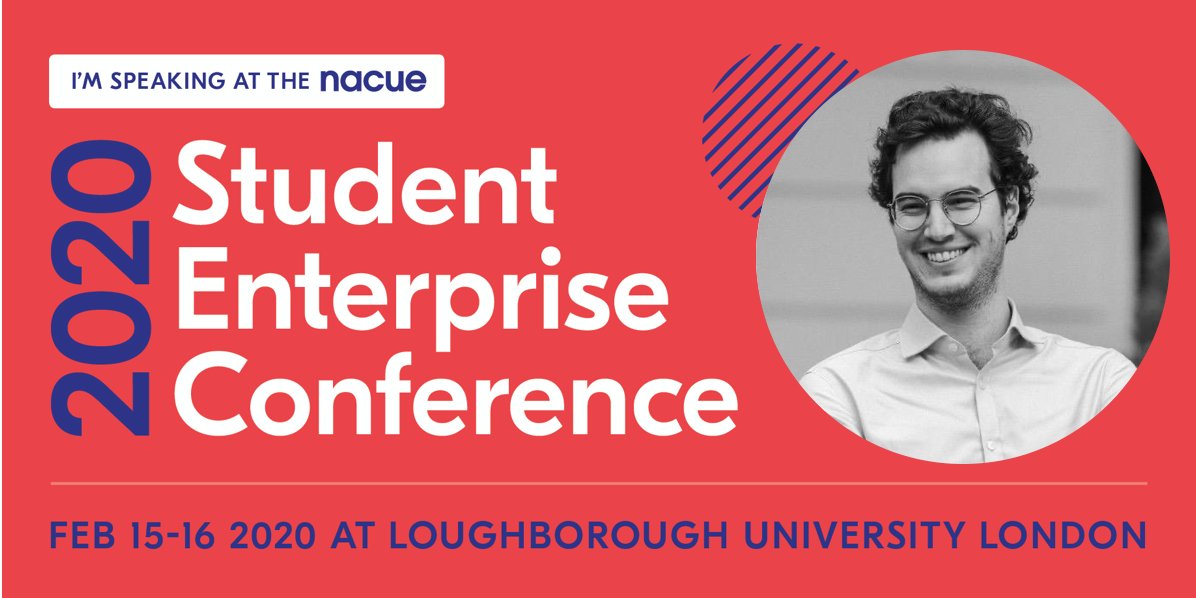 Are you wanting to set up a social start-up out of University but not sure how? Well, lucky we have Michael Moses from <a href="/DonacoUK/">Donaco</a> on hand at #SEC2020 then! 

There are just two days left to grab your tickets! Don’t miss out bit.ly/SEC2020