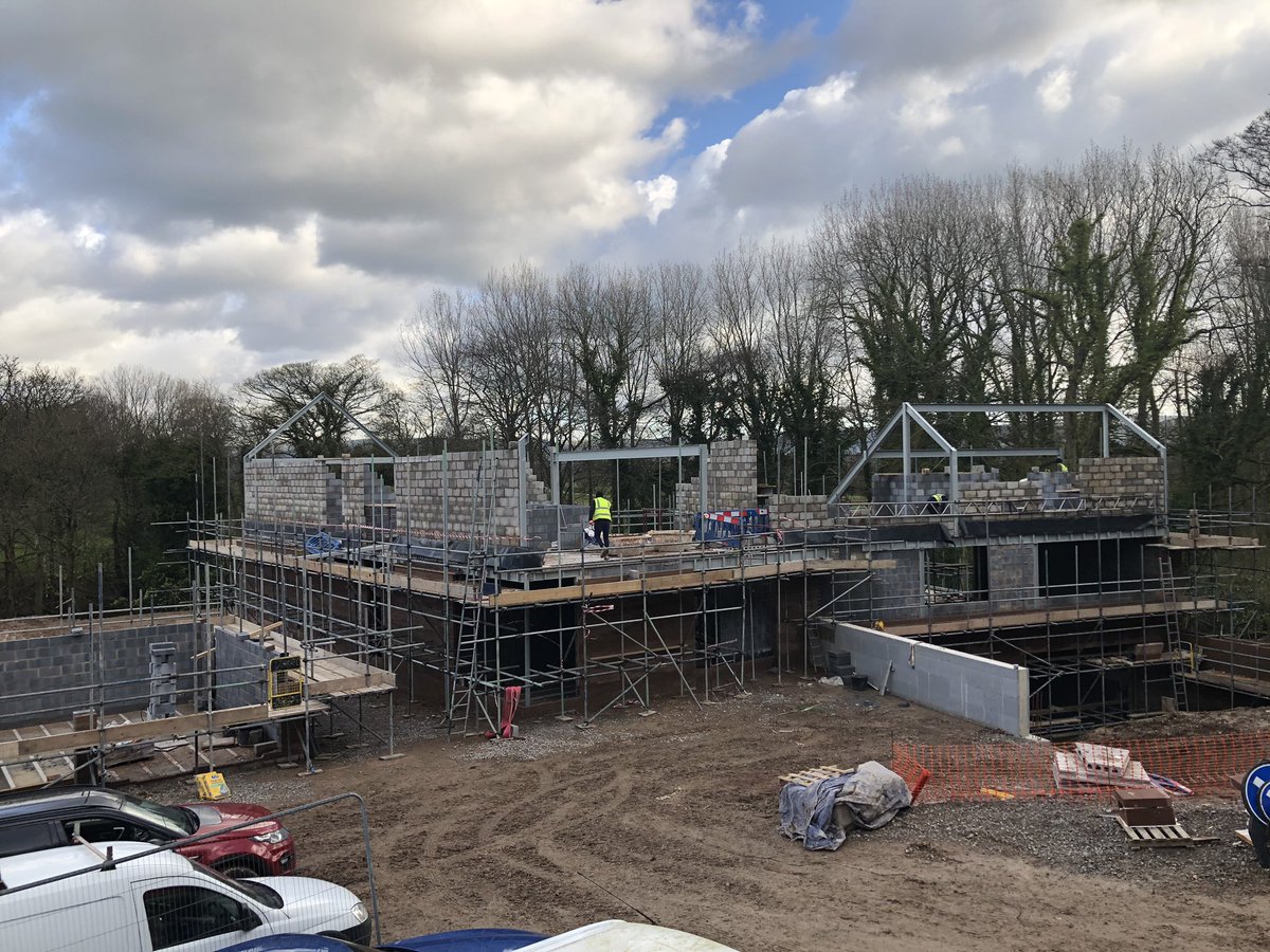 NPAudioVisual's tweet photo. Site visit day today to see progress on our next project in Cheshire. Full install comprising 1st/2nd fix electrics, home control, lighting control, home network, home cinema, heating control, Multiroom AV #onestopshop https://t.co/XXq3DKefDg