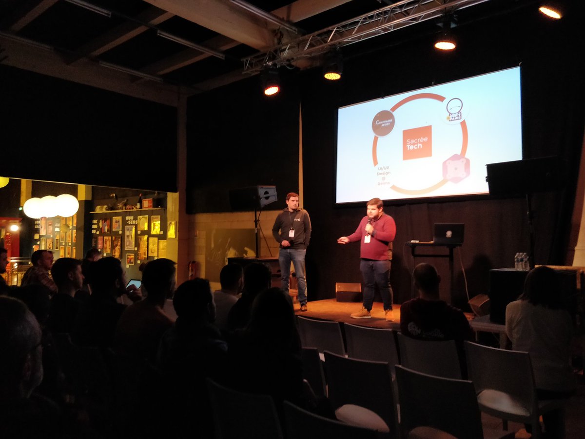 SacreeTech's tweet image. Sacrée Tech c&apos;est un effort coordonnées de différentes communautés tech à Reims !