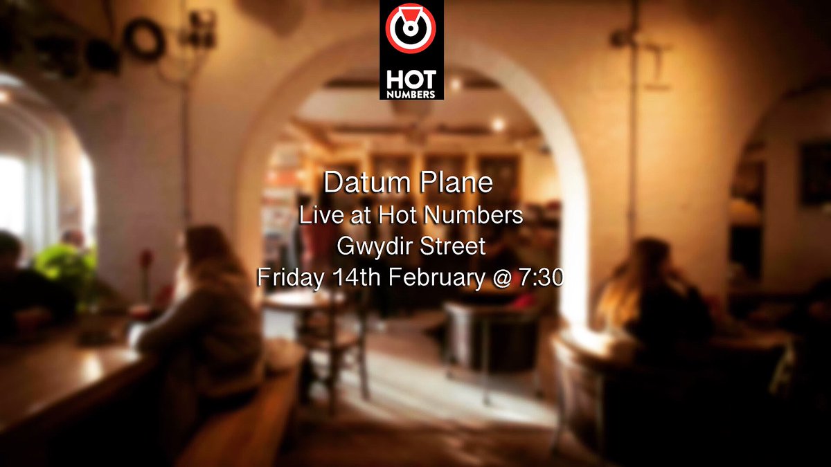 datum_plane's tweet photo. First gig of the year this Friday @ 7:30! We are playing a stripped back acoustic set at Hot Numbers Cafe on Gwydir Street! We’ve got a 90 minute set planned so come and hear us play our entire back catalogue of songs as well as some brand new ones! https://t.co/Gztk80YWF7
