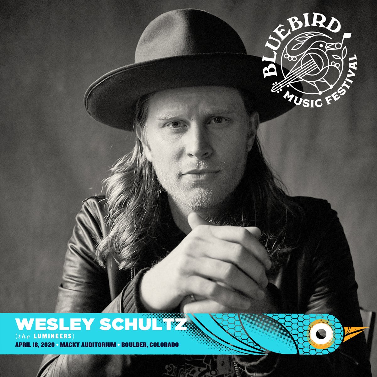 thelumineers's tweet photo. .@wesleyschultz82  will be performing at the @faf_official  in Boulder, Colorado on April 18th! https://t.co/dBGRGCzeOe