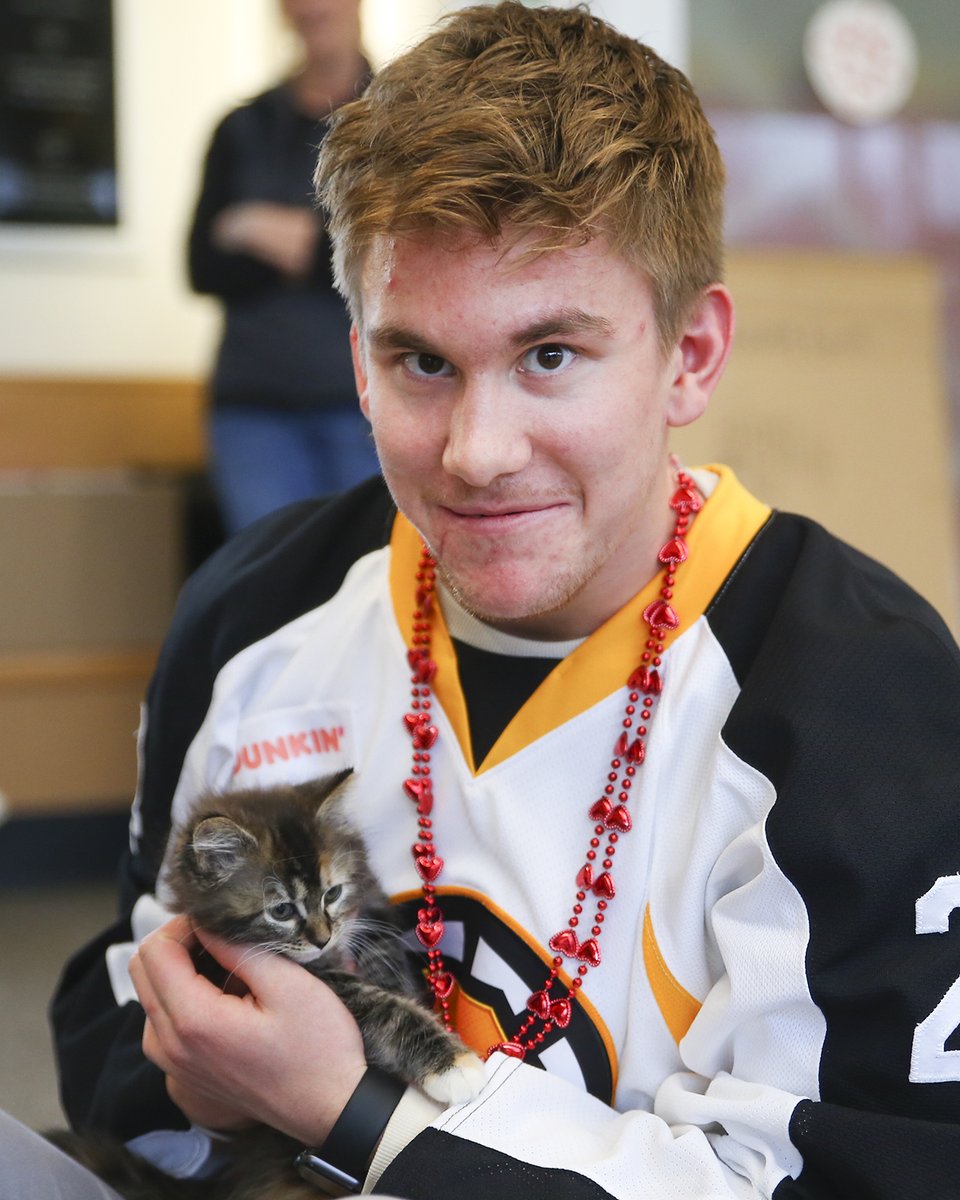 AHLBruins's tweet photo. Some days are ruff, but yesterday was pawesome! The boys brought some treats to @PotterLeague for a special Valentine's Day party with the #AHLBruins! 💘

Check out all the great animals looking for a fur-ever home RIGHT HERE >> https://t.co/fY00EdmcSq https://t.co/4M0zWJV8G5