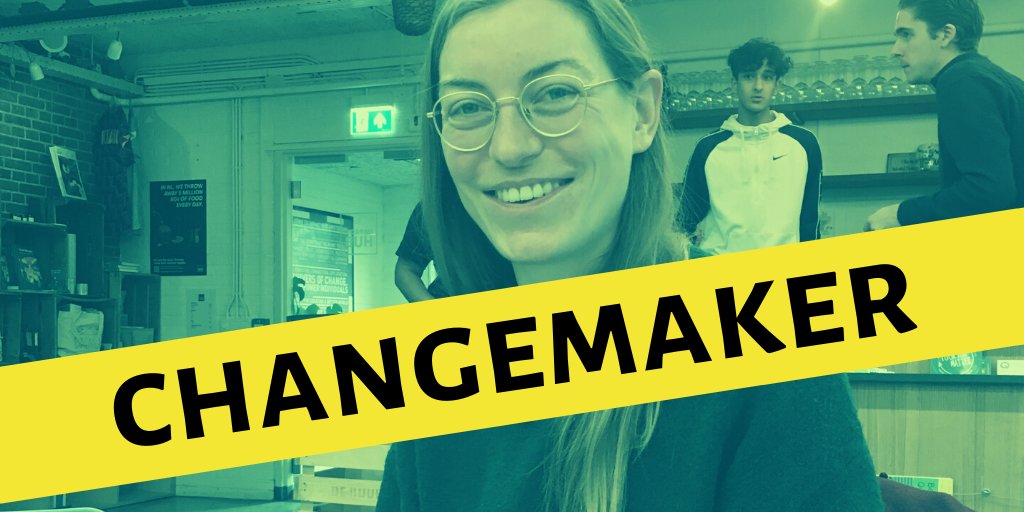 Goed nieuws, cultureel antropologe Emma sluit zich aan bij onze groeiende community van #Changemakers! Op 19 februari start ons programma weer in #Amsterdam. Steek jij samen met Emma de handen uit de mouwen? Meer info of aanmelden via bit.ly/2GVn4vV