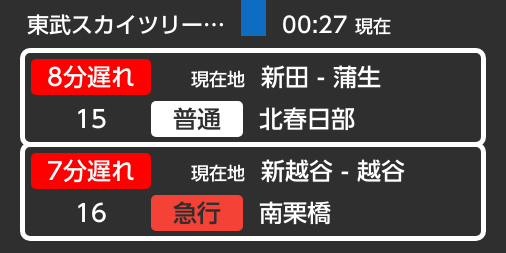 東武伊勢崎線 遅延 22ページ目 に関する今日 現在 リアルタイム最新情報 ナウティス 東武伊勢崎線 遅延 22ページ目 に関する今日 現在 リアルタイム最新情報 ナウティス