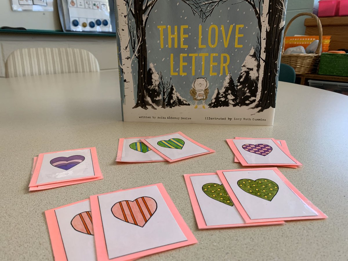 This week in K we read The Love Letter to celebrate Amistad house &amp; Valentine’s Day! Then we practiced expressive language skills by describing hearts! ❤️🧡💛💚💙💜  <a href="/CoveSchoolOwls/">Cove Elementary School</a> <a href="/CindyTamilio/">Cindy Tamilio</a> <a href="/MsWilley_Cove/">Erin Willey</a> <a href="/CoveKinderOwls/">MEGHAN ILY</a> @MissKcovekinder