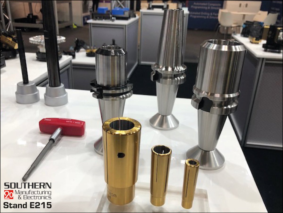 ymttooling's tweet photo. Revolutionary precision tooling from Kojex, stand E215! #kojex #tooling #workholding #cncmachining #southernmanufacturing #southernmanf #exhibition #ymttooling #engineering https://t.co/t1h7C63SvW
