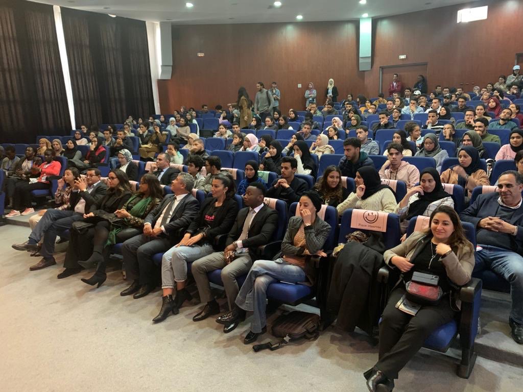 INJAZ_MOROCCO's tweet photo. #12fev
#ClubentrepreneurialFSTM en partenariat avec @INJAZ_MOROCCO et #Rotaryclubcasa organisent une conférence ’l’entrepreneuriat & l’étudiant. Parterre de partenaires éminents.Auditoire de qualité. Créer des passerelles entre l’entreprise et l’enseignement. @Lailamamou https://t.co/fEq7hQyTRE