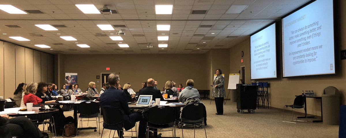 StuderEducation's tweet photo. “We can always do something better, make something better and improve something, even if things aren’t broken. An #improvement mindset means we are constantly looking for opportunities to improve.” #TYYO @jasternke #KentuckyShowcase https://t.co/xTC3fSnQp0