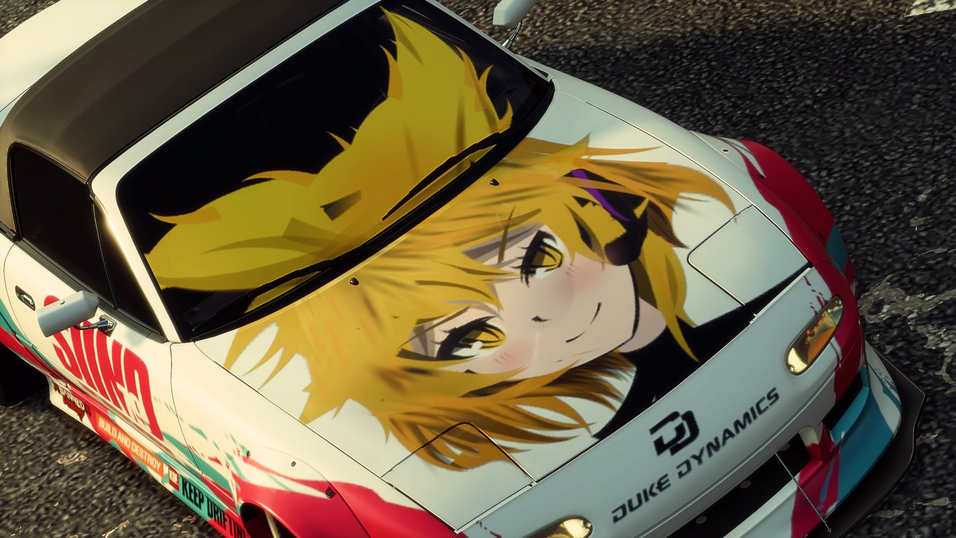 シロクロ モノクロ Nfsheat 東方 ロードスター 2台目は Naロードスターに東方キャラの 豊郷耳神子神 とよさとみみのみこ を作りました 今回は大体4時間位で仕上がった上に完成度は自分としてはいい方だと思います T Co M1q73vdtu2