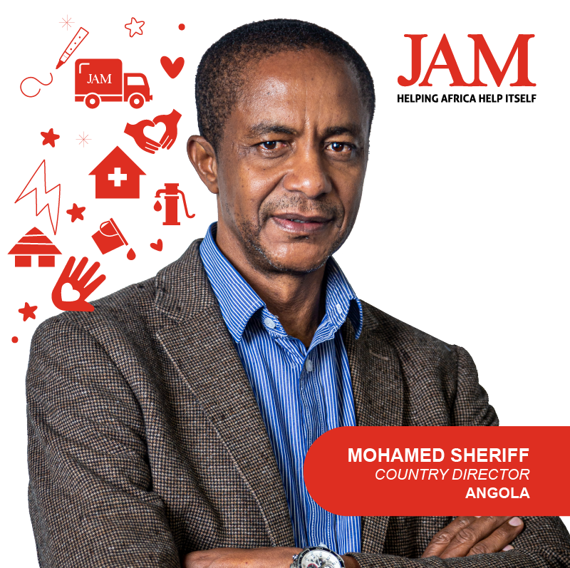 ForAfrikaOrg's tweet photo. 'Mo' Sheriff leads our #JAMAngola teams in the various sustainable interventions aimed at improving the lives of our beneficiaries. 

#JAM #Angola #JointAidManagement #sustainability #helpingafricahelpitself
#workerwednesday #welcometoourworld #storiesfromthefield https://t.co/4ajjnFO82N