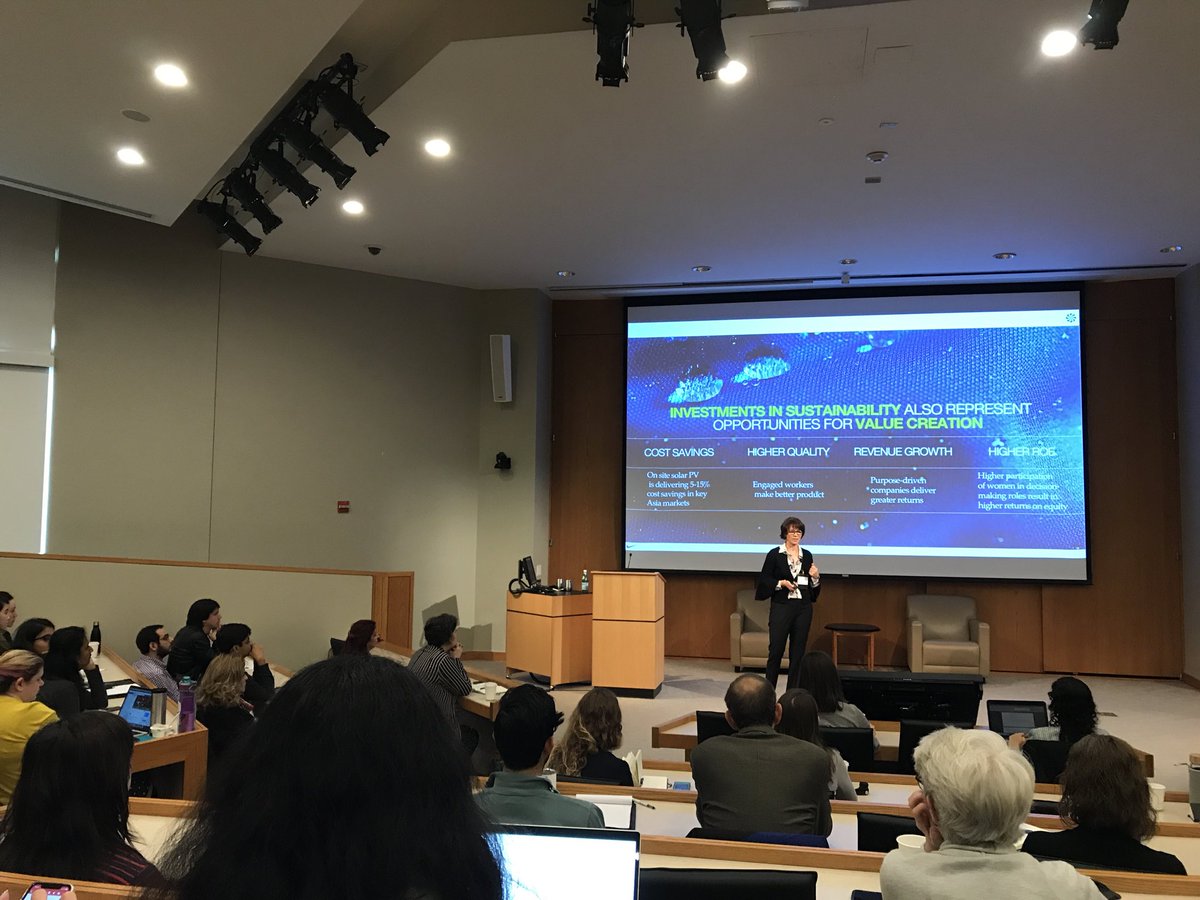 “Purpose-driven companies deliver better returns.” - Karen Beadle, <a href="/Nike/">Nike</a> #SBSI2020 ⁦<a href="/DukeFuqua/">Duke Fuqua</a>⁩
