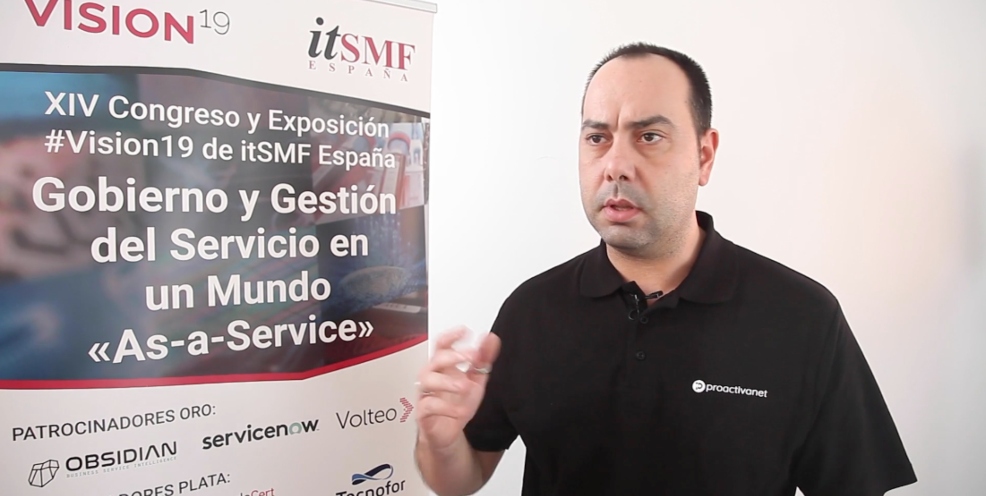 Proactivanet's tweet photo. Compartimos con vosotros la entrevista realizada al director técnico de @Proactivanet @proactivajandro con motivo de #Vision19 el Congreso anual de @itsmfes
https://t.co/RyelUlcXL1
#Proactivanet10 #ITIL #IT #ITSMSoftware https://t.co/T0V6Tl0hJk