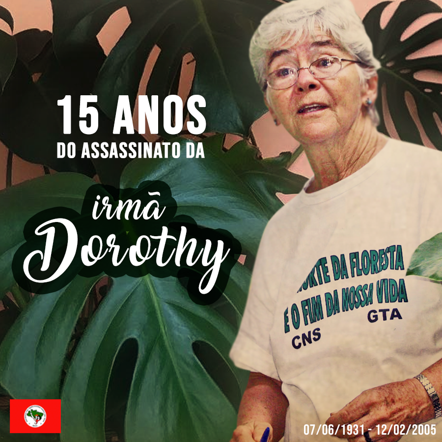 MST Oficial on X: "???????? A irm&atilde; Dorothy Stang, foi assassinada em 12 de  fevereiro de 2005, em Anapu (PA). A mission&aacute;ria defendia pequenos  agricultores, posseiros e Sem Terra. Quem de fato