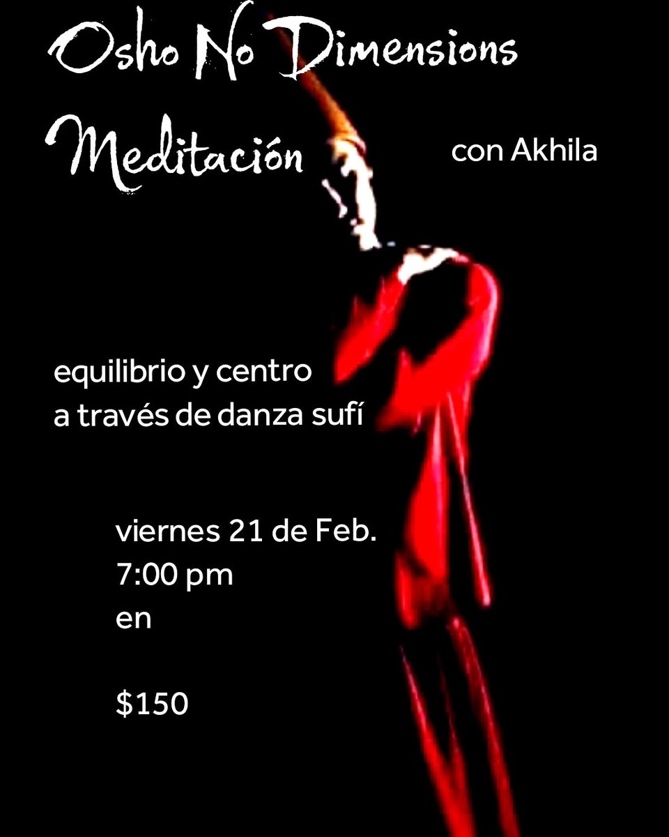 akhilation's tweet photo. #Meditación #osho No Dimensions viernes 21 de febrero https://t.co/vxrk5WypWU
